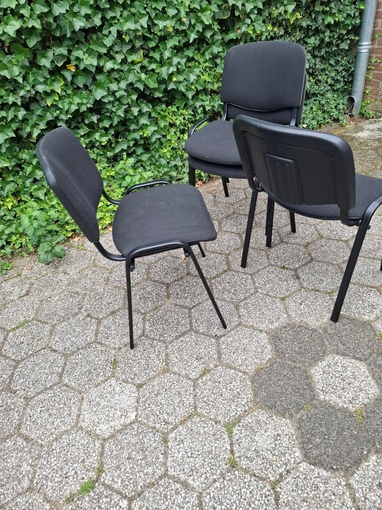 Stoelen, Huis en Inrichting, Stoelen, Ophalen, Zwart, Zo goed als nieuw, Modern