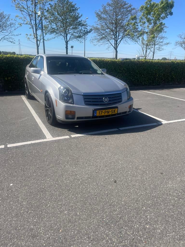 2004 Cadillac CTS 3.2 V6 AUT Grijs, Automaat, Achterwielaandrijving, Zwart, 3175 cc