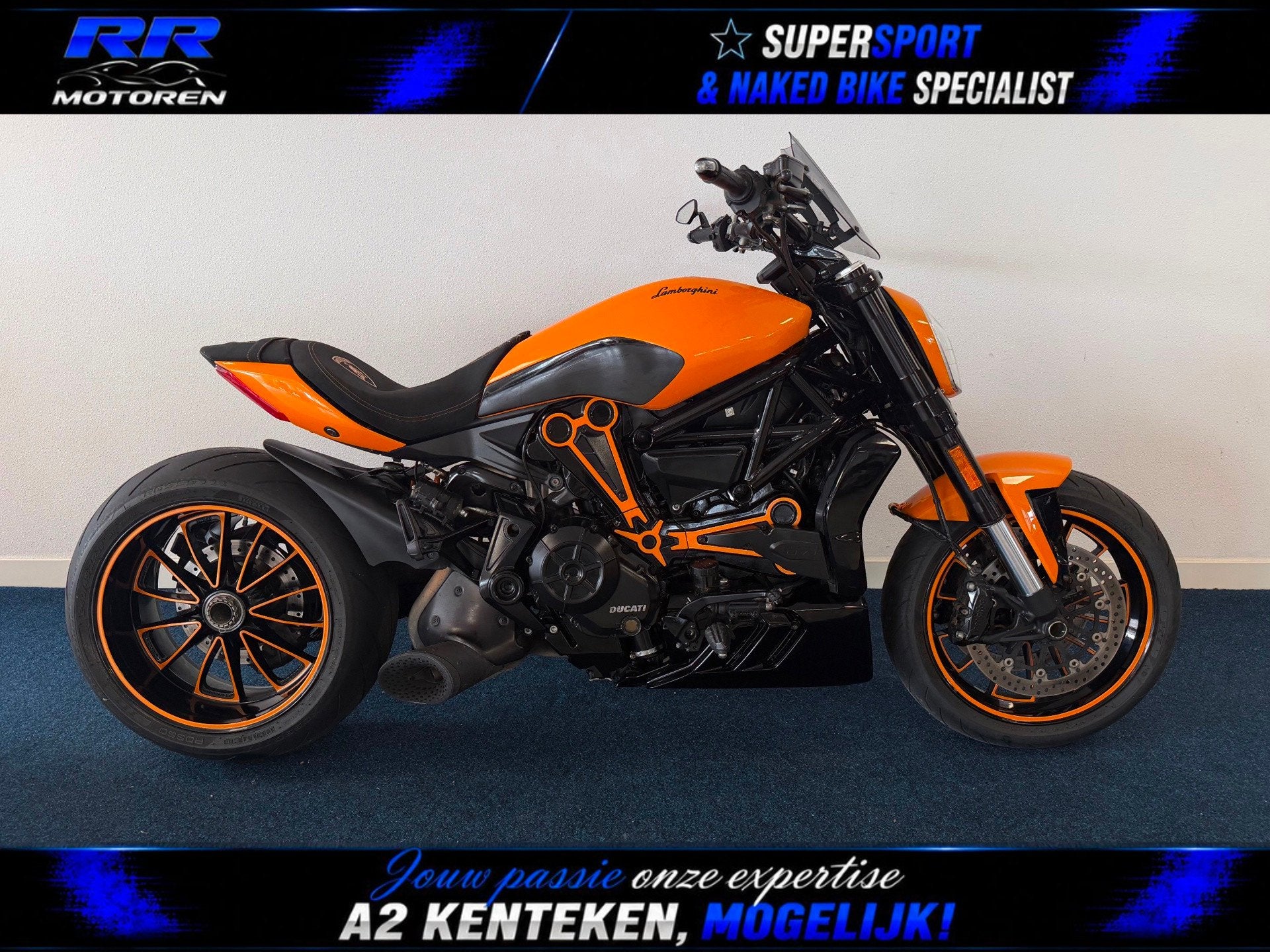 Ducati Tour X DIAVEL / LAMBORGHINI BIKE / FULL CUSTOM BIKE, Bedrijf, Handvatverwarming, Toermotor, Meer dan 35 kW