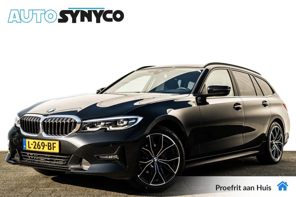 BMW 3 Serie Touring 318d Business Edition Plus | Virtual Coc, Auto's, BMW, Automaat, 4 cilinders, Zwart, Origineel Nederlands