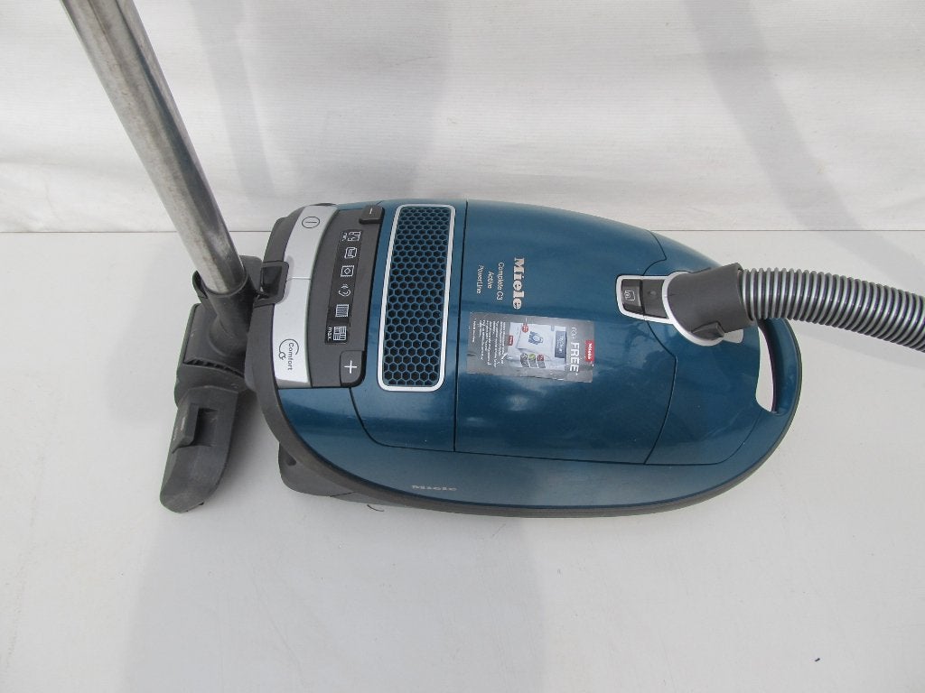 Miele Complete C3 Active Power Line Petrol Green, Witgoed en Apparatuur, Stofzuigers, Gebruikt, Sledestofzuiger, Stille werking