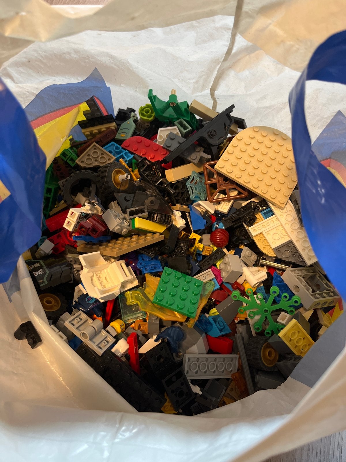 Grote partij LEGO Ninjago met Samurai Mech (9448) en minifig, Ophalen of Verzenden, Gebruikt