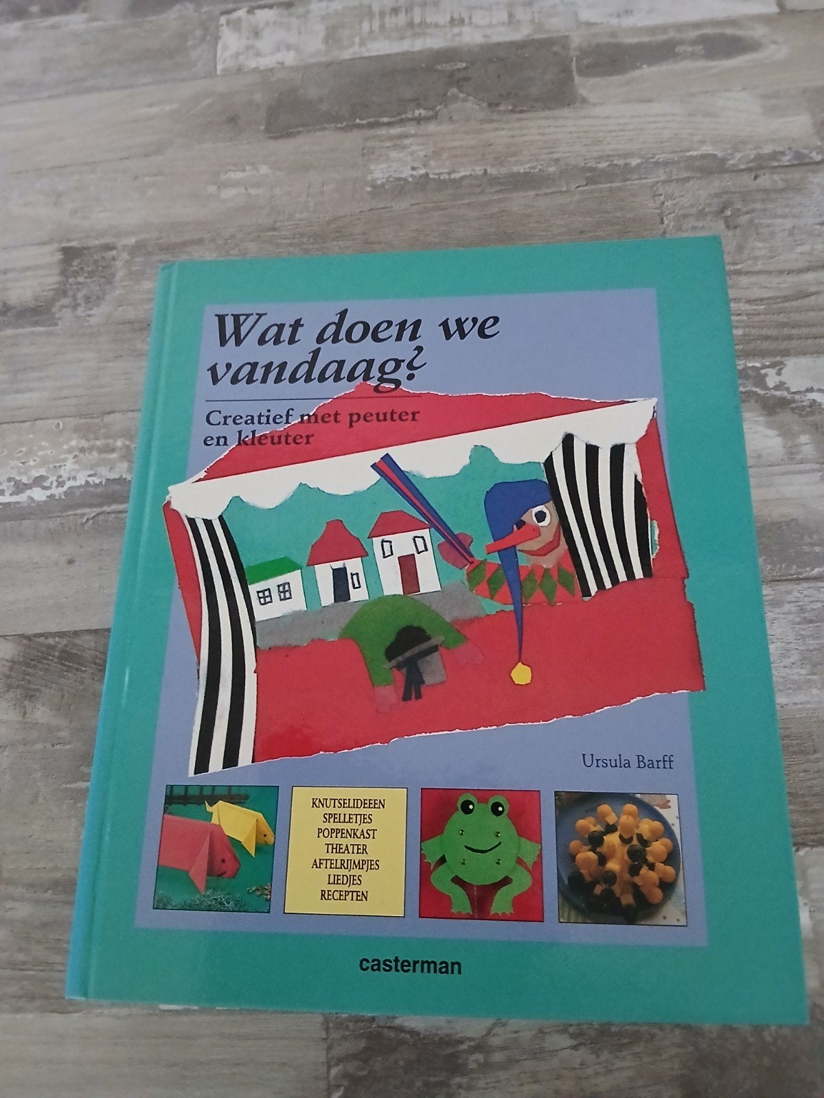 Wat doen we vandaag? Creatief met peuter en kleuter, Ophalen of Verzenden, Gelezen, Ursula Barff, 2 tot 3 jaar