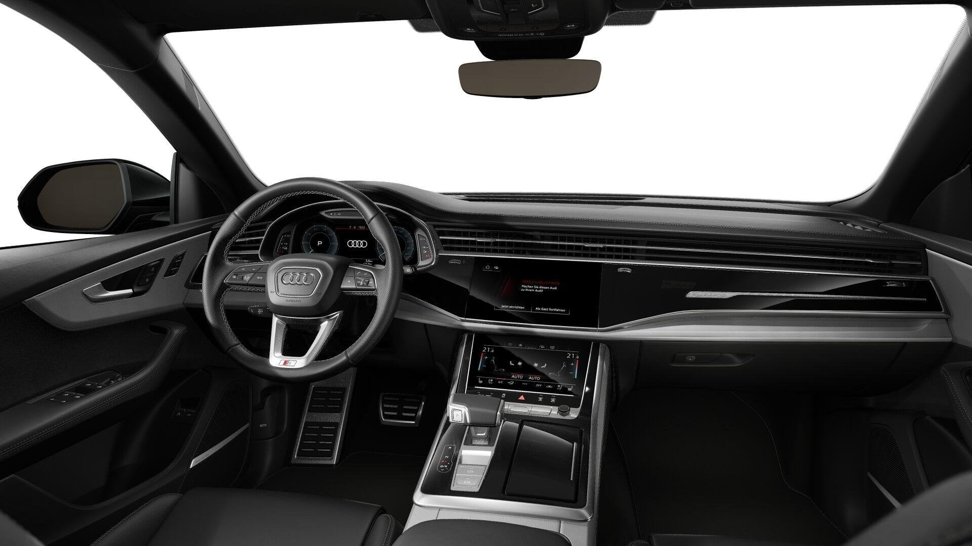 Audi Q8 55 TFSI e quattro Pro Line S 394 PK | S-line | Autom, Auto's, 12 maanden, Gebruikt, Q8, Bedrijf
