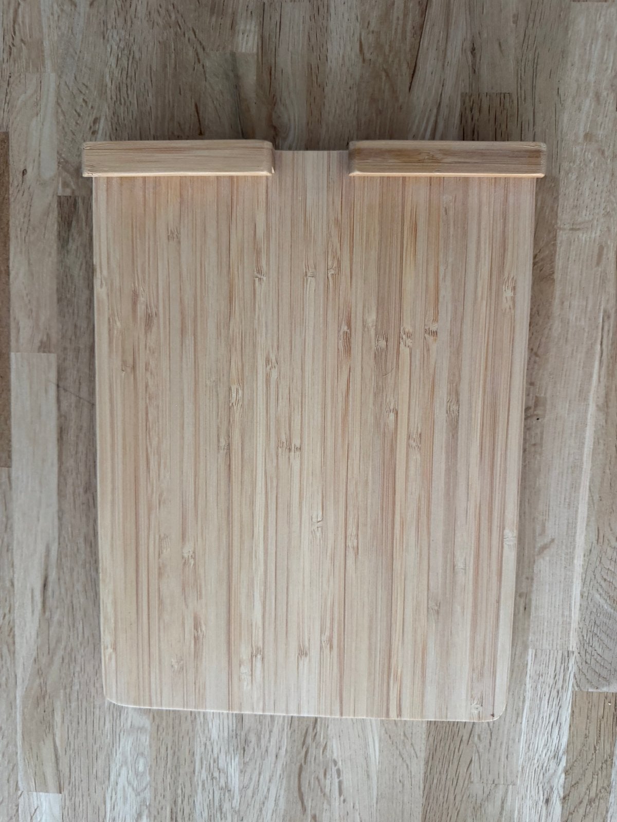 Ikea Bamboe standaard voor tablet, boek of kookboek, Hout, Ophalen of Verzenden, Zo goed als nieuw, Modern