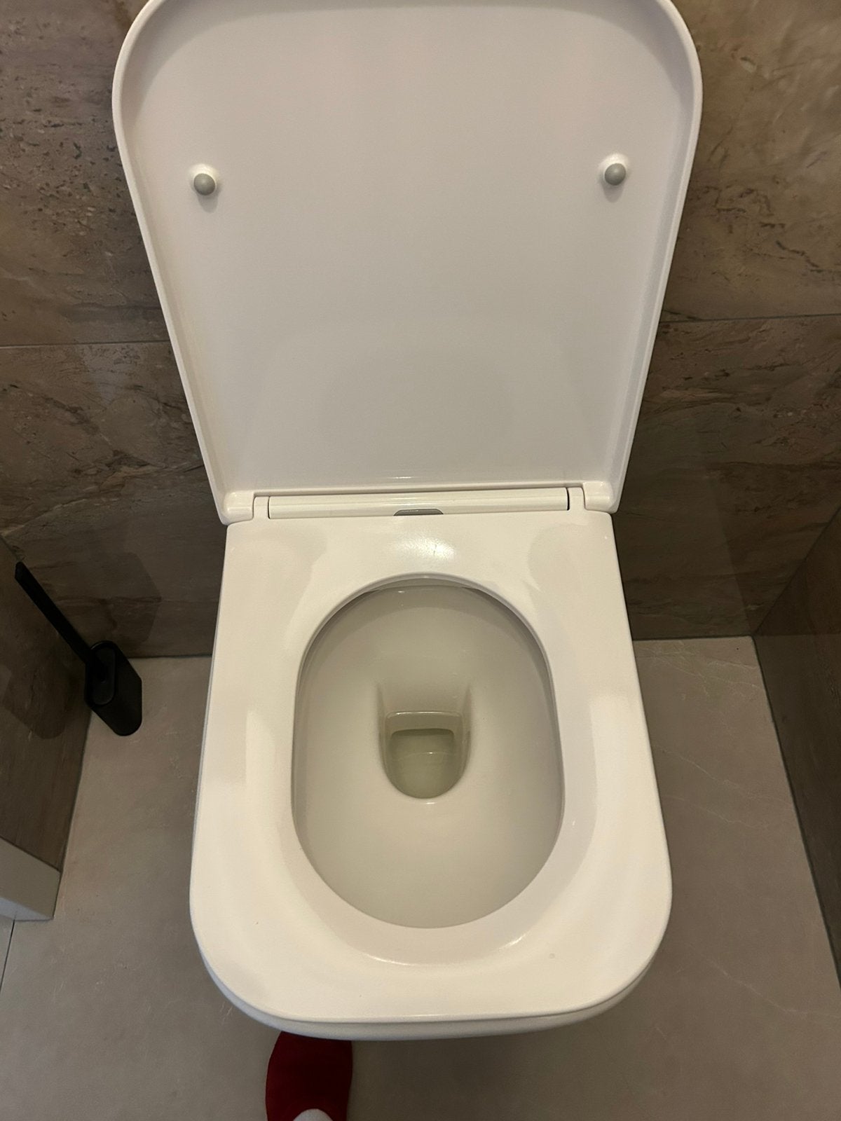 Hang toilet, Ophalen, Zo goed als nieuw, Toilet