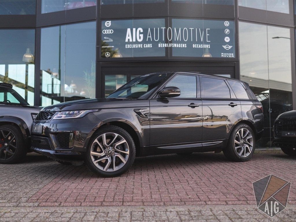 Land Rover Range Rover Sport 2.0 P400e Autobiography Dynamic, Auto's, 404 pk, Gebruikt, 4 cilinders, Automatische klimaatregeling