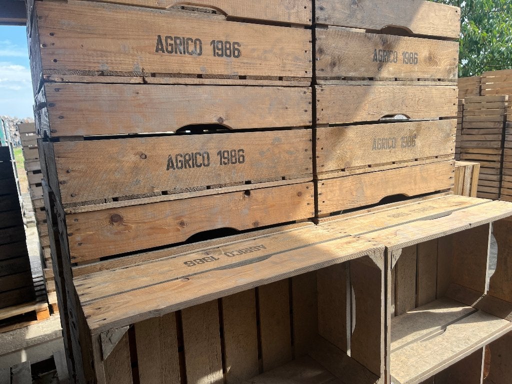 2-lats Fruitkisten 24,5 x 36,5 x 60 Super mooi , Houten Kist, Huis en Inrichting, Woonaccessoires | Kisten, Ophalen, Minder dan 50 cm