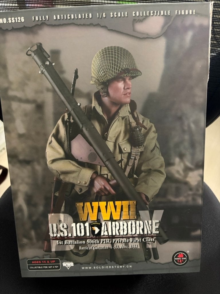 Soldier Story 1/6 figuur 101 Airborne 506th P.I.R., Verzamelen, Ophalen of Verzenden, Zo goed als nieuw