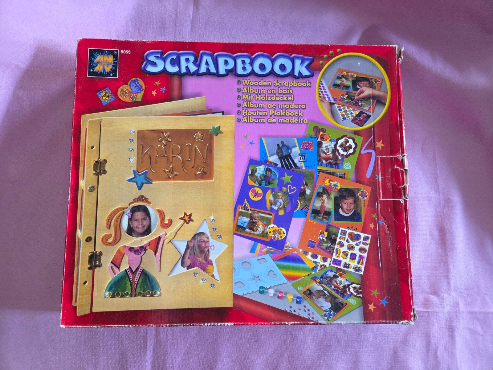 Houten Scrapbook Knutsel set, Ophalen of Verzenden, Nieuw, Album of Boek, Overige merken