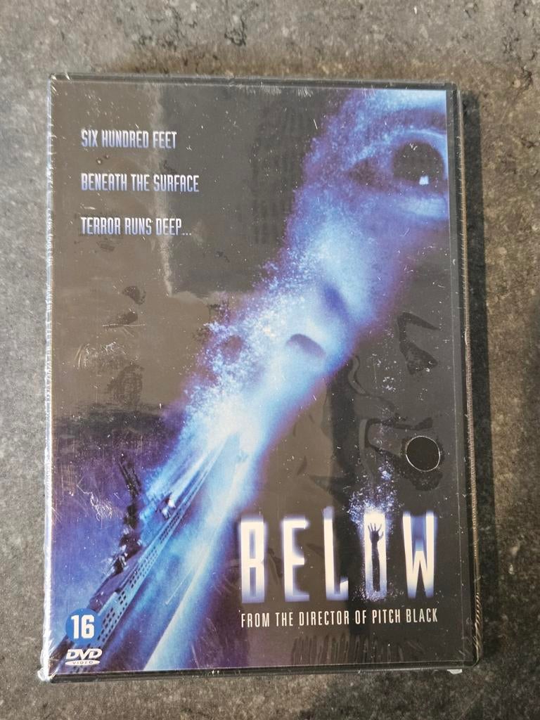 DVD Below NIEUW gesealed, Cd's en Dvd's, Vanaf 16 jaar, Ophalen of Verzenden, Nieuw in verpakking, Actiethriller