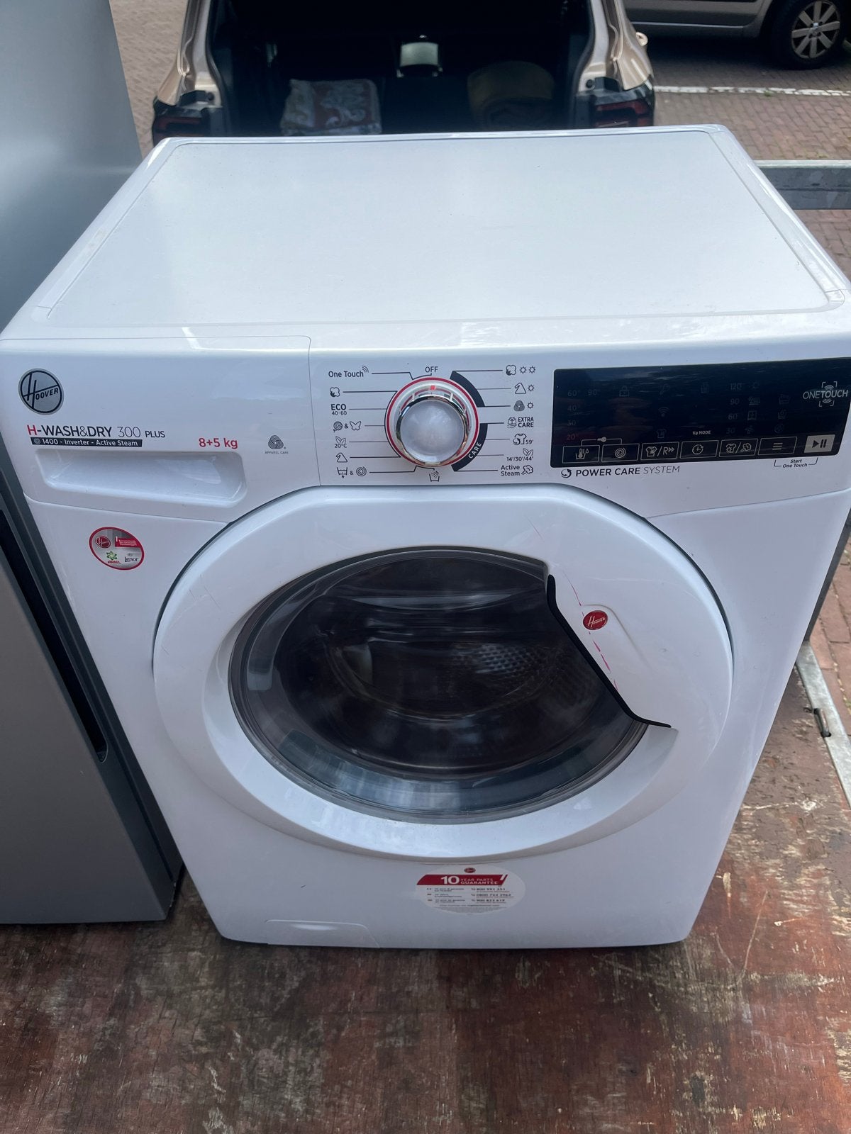 Hoover H-WASH&DRY 500 PLUS Wasmachine 8+5 kg, Ophalen, 1200 tot 1600 toeren, 8 tot 10 kg, Zo goed als nieuw
