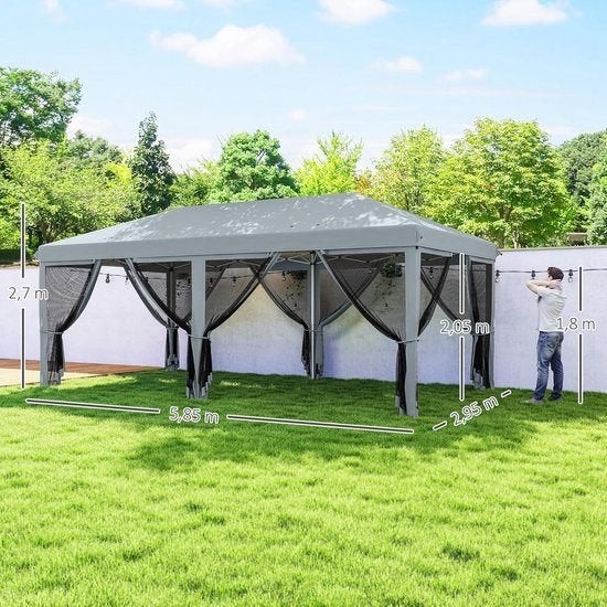 Partytent – Paviljoen – Tuinent – Feesttent – Overkapping, Corvance B.V., Verzenden, Nieuw, Corvancebol@gmail.com