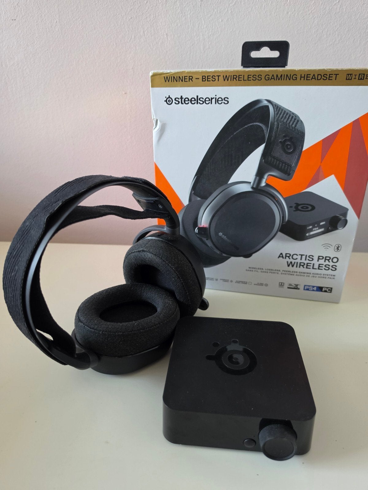 Z.G.A.N. Steelseries Arctıs Pro Wireless !! OPHALEN -€125,-, Ophalen of Verzenden, Nieuw, Overige merken, Draadloos