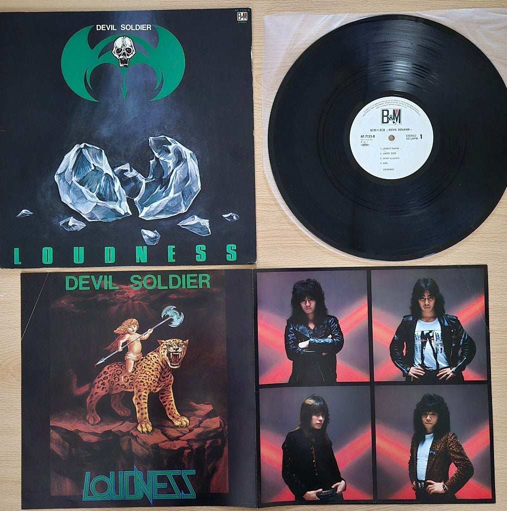 Loudness Devil Soldier Japans AF-1723 Heavy Metal, Import, Verzenden, Gebruikt, Heavy metal