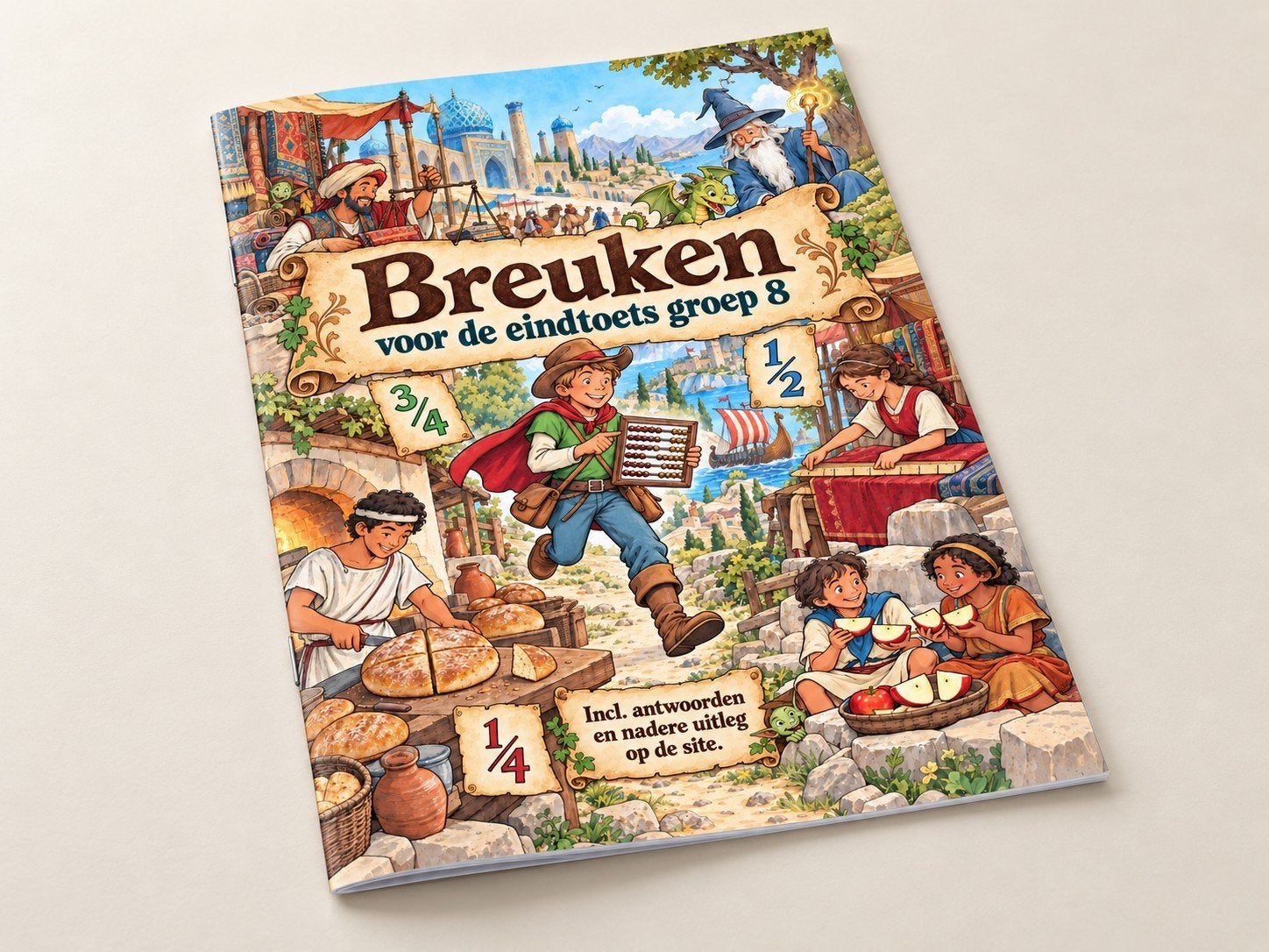 Breuken voor de Eindtoets Groep 8 - Inclusief Antwoorden, Boeken, Nieuw, Ophalen of Verzenden, Alex Govers, Beta
