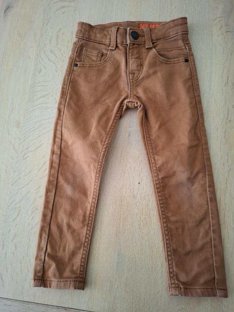 Jeans cognac kleur mt 92., Kinderen en Baby's, Kinderkleding | Maat 92, Ophalen of Verzenden, Broek