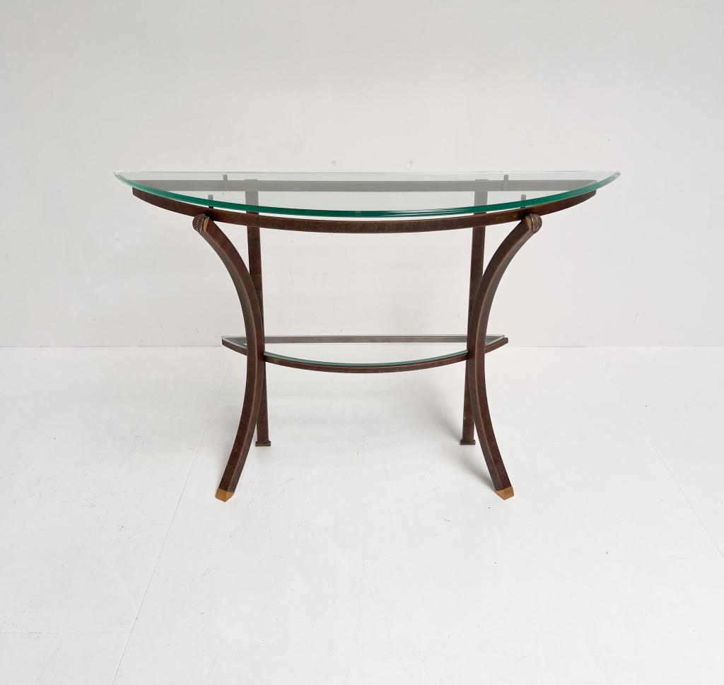 Art Deco side table van Pierre Vandel, 1960’s, Gebruikt, Ophalen of Verzenden, Pierre Vandel, X