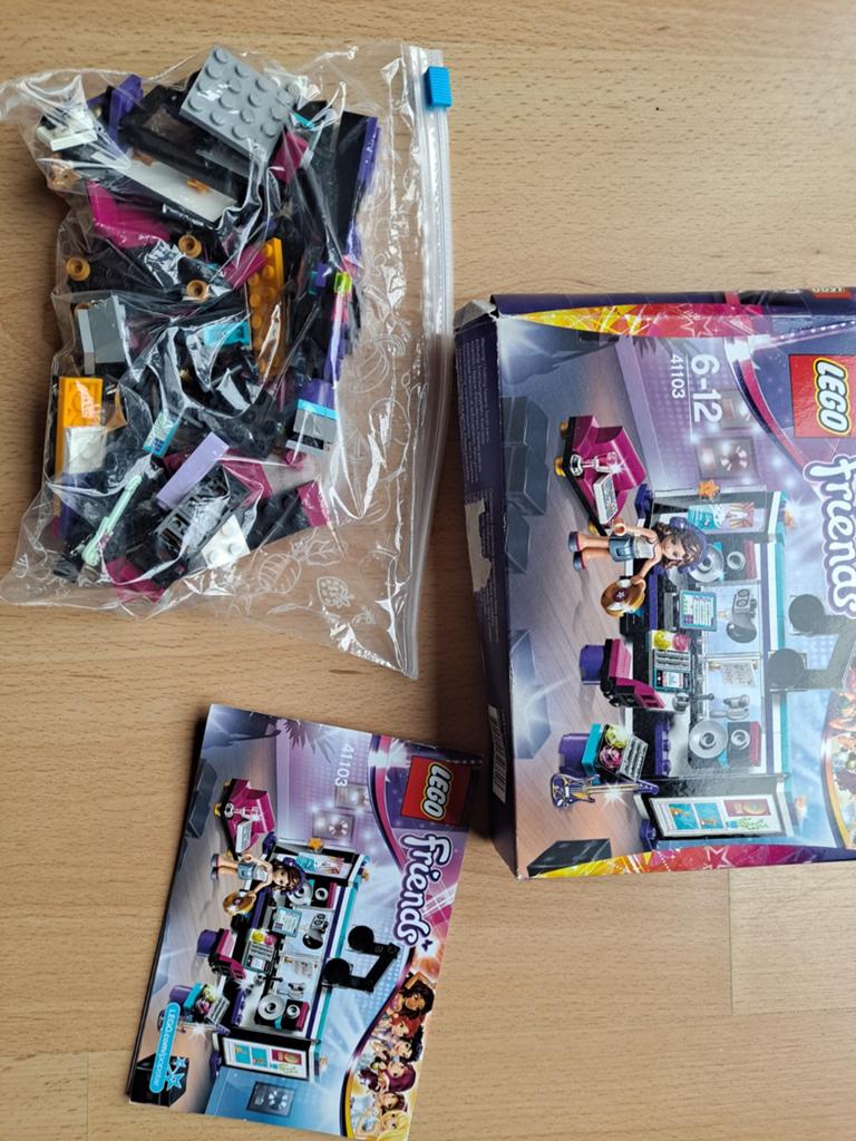 Lego Friends Popsterren Kleedkamer 41103, niet compleet, Compleet, Lego, Friends, Ophalen of Verzenden