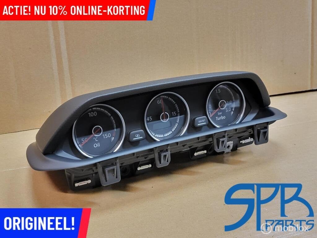 Vw SCIROCCO DASHBOARD METER TURBODRUK OLIE TEMP CHRONOMETER, Auto-onderdelen, VOLKSWAGEN, Volkswagen, Nieuw, Ophalen of Verzenden