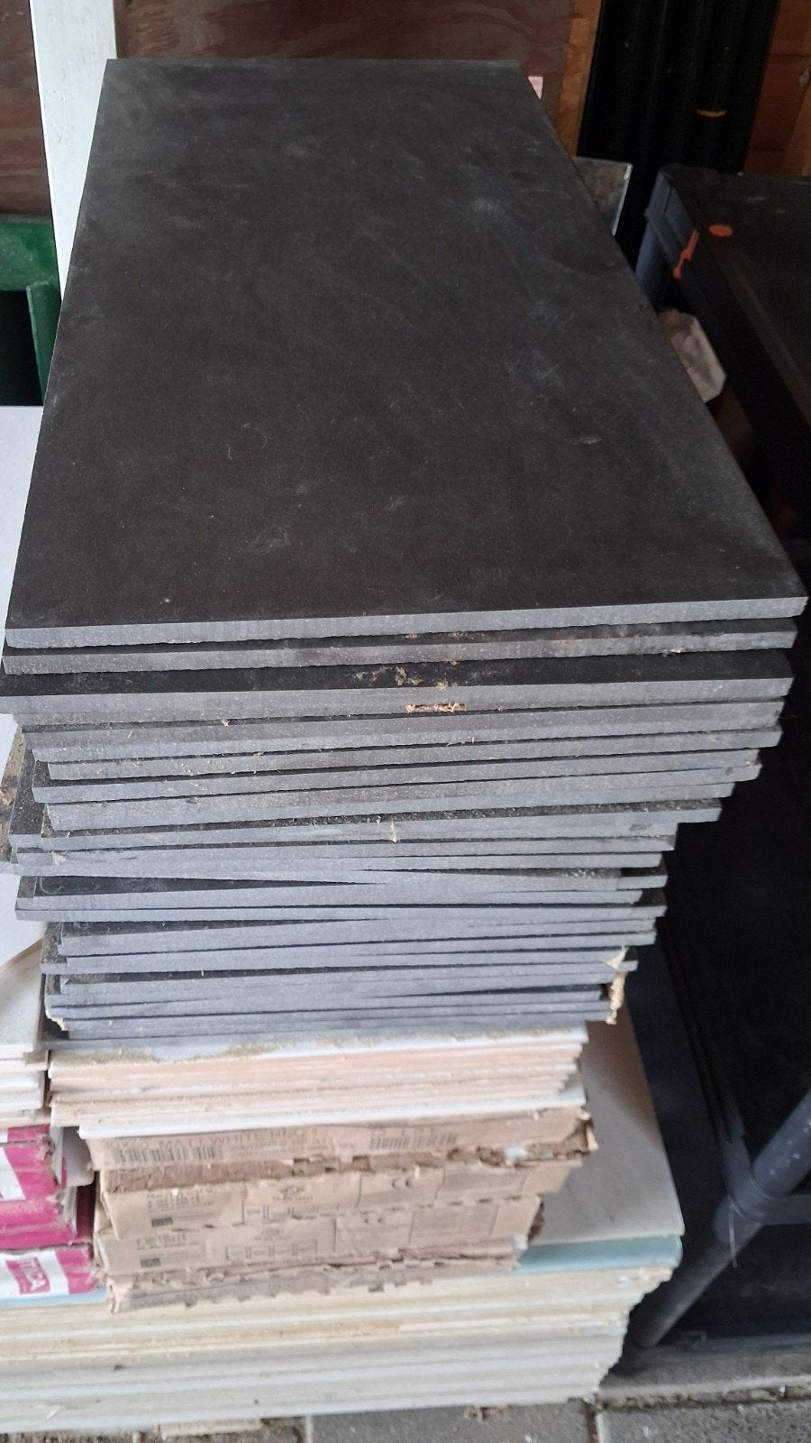 30 stuks antraciet vloertegels 30x60 cm 5,4 m², Ophalen, Nieuw, 5 tot 10 m², 20 tot 40 cm