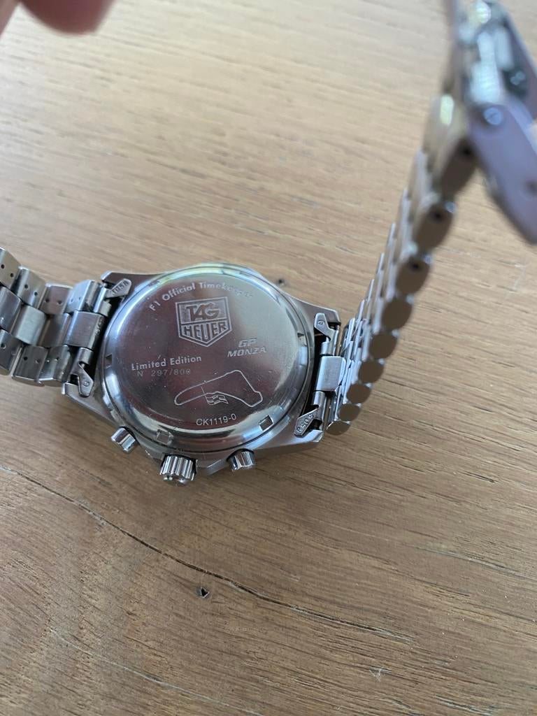 TAG Heuer Monza Limited Edition Chronograaf Horloge, Ophalen of Verzenden, Overige materialen, Hanger