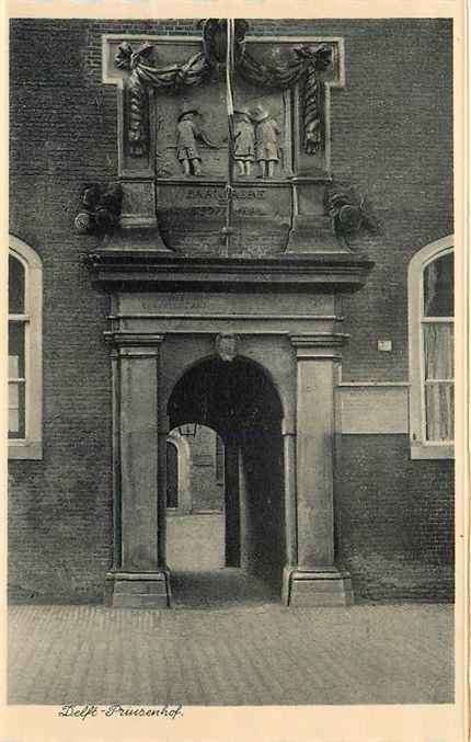 301-450-029 Delft Prinsenhof, Verzenden, Voor 1920, Zuid-Holland