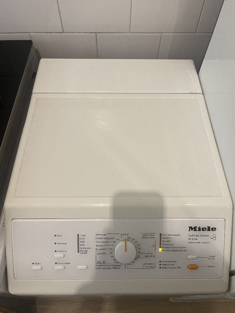 Miele Bovenlader Wasmachine SoftCare System W 604, Ophalen, 1200 tot 1600 toeren, Gebruikt, 4 tot 6 kg
