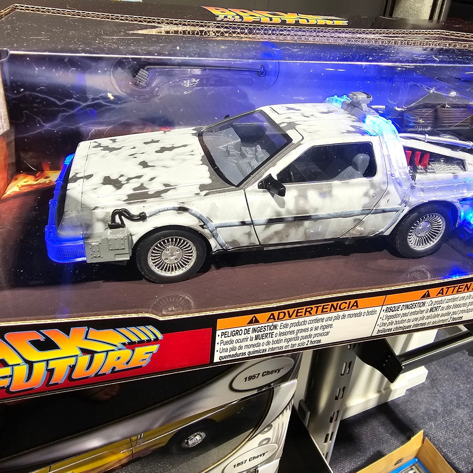 Time Machine Ice 1/24 - Back to the Future DeLorean, Overige merken, Auto, Jada Toys, Nieuw