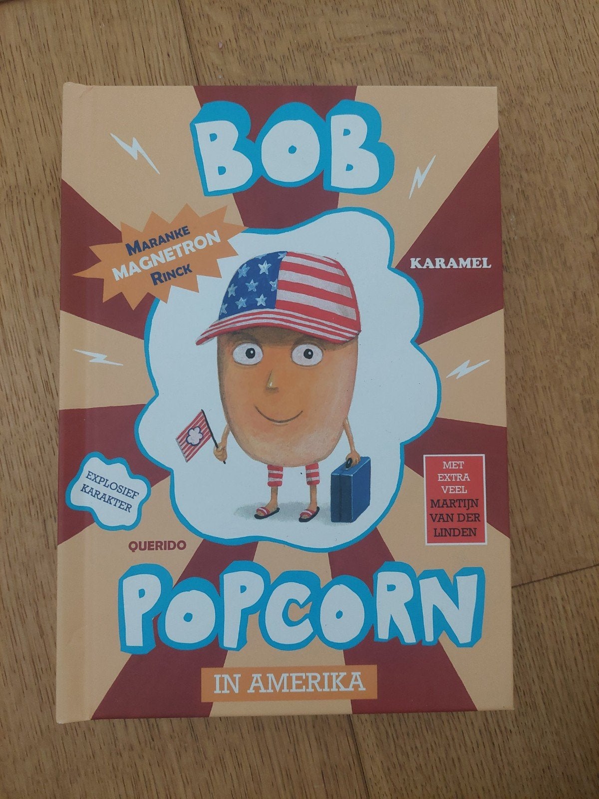 Maranke Rinck - Bob Popcorn in Amerika, Boeken, Fictie algemeen, Zo goed als nieuw, Maranke Rinck, Ophalen of Verzenden