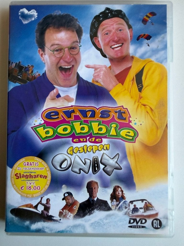 Ernst, Bobbie en de geslepen Onix (2007) DVD | Actie 5=4, Alle leeftijden, Ophalen of Verzenden, Zo goed als nieuw