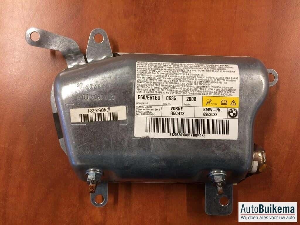 Originele BMW 5 serie  Airbag Portier Rechtsvoor E60 E61 LCI, Gebruikt, -, -, Ophalen of Verzenden