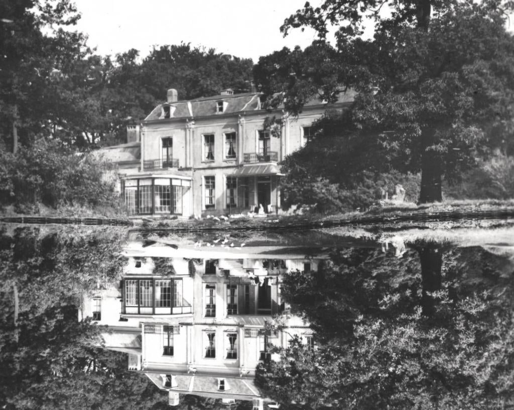 950518 Eerbeek Volkshogeschool t Huis te Eerbeek Gld 1955, Ophalen of Verzenden, 1940 tot 1960, Gelopen, Gelderland