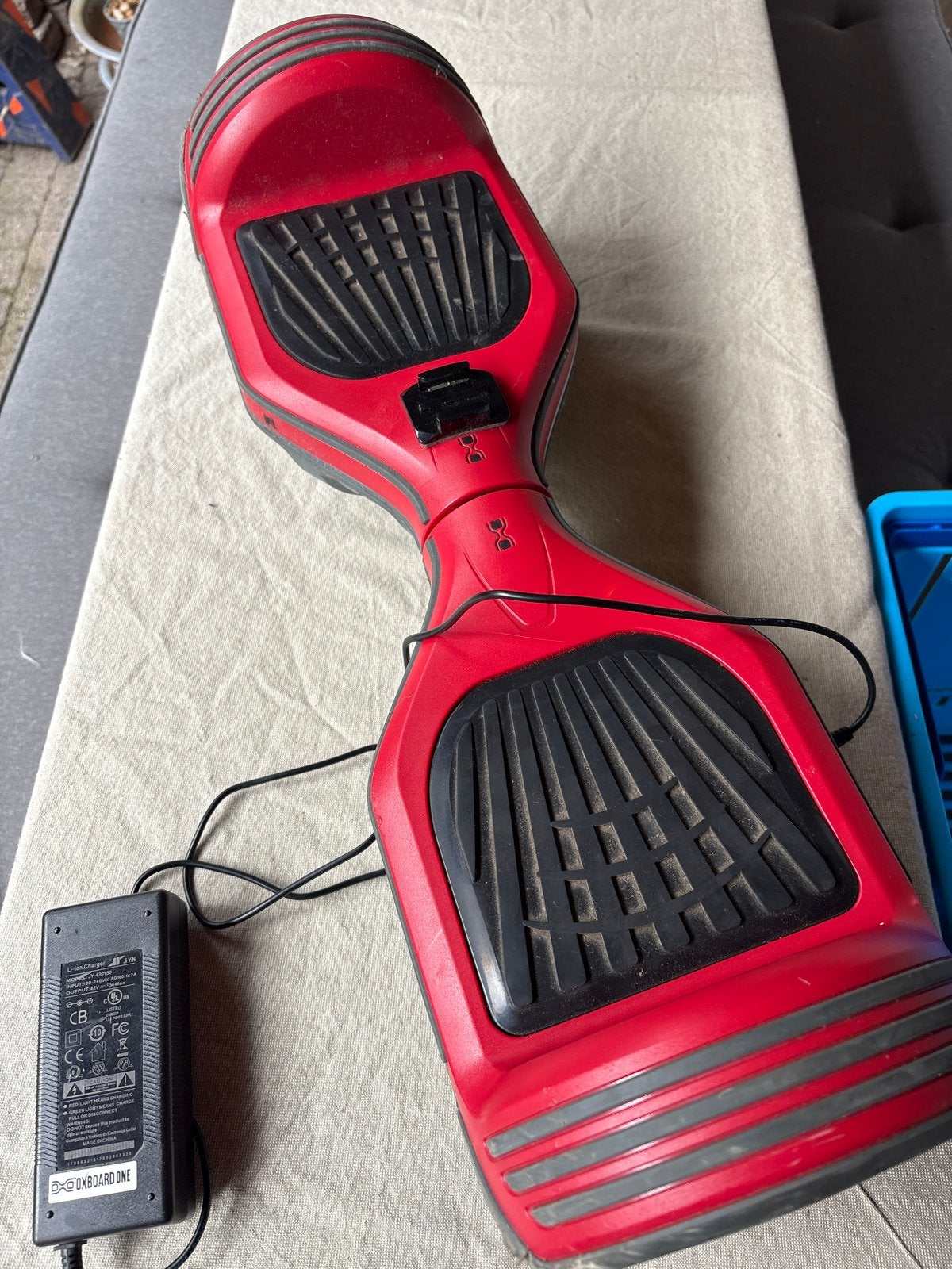Rode oxboard / Hoverboard met Oplader - Goede Staat, Ophalen, Gebruikt, Overige typen