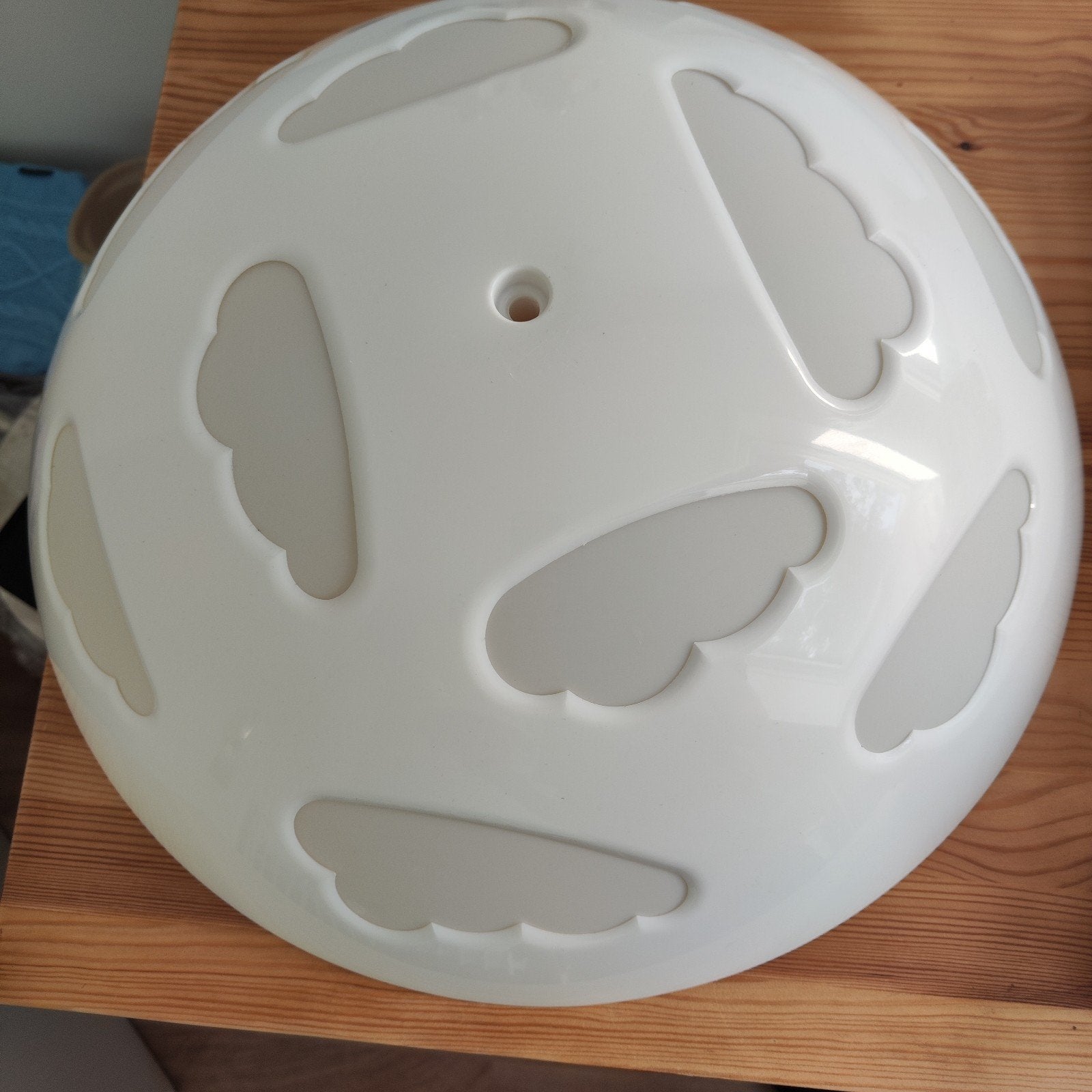 plafondlamp kinderkamer wolken, Ophalen, Zo goed als nieuw