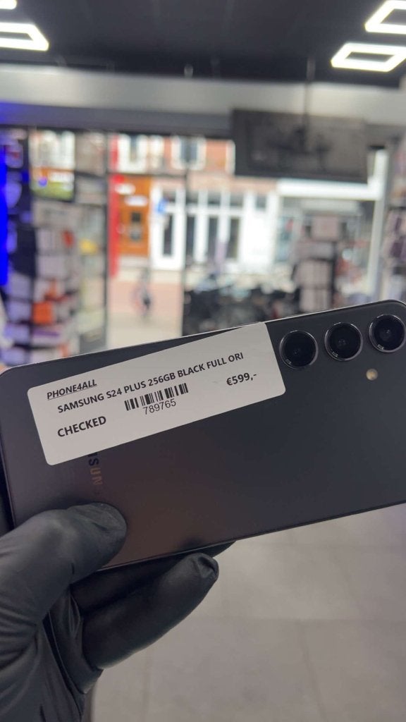 SAMSUNG S24 PLUS 256GB BLACK, Niet ingevuld, Niet ingevuld, Nieuw, Zonder simlock