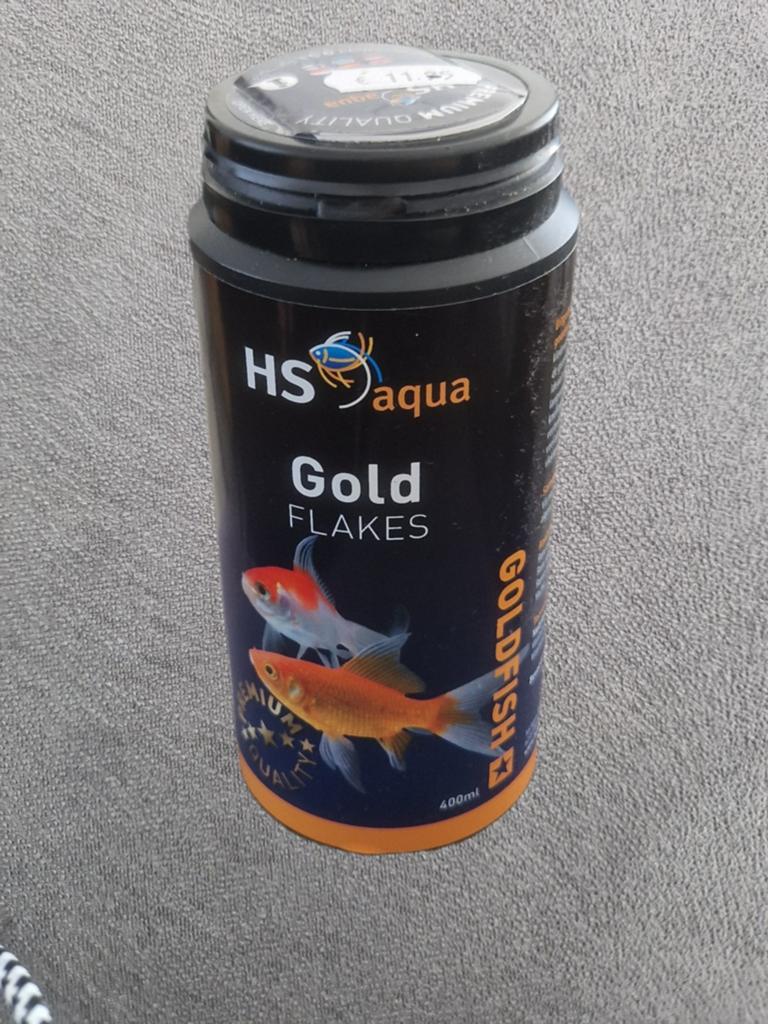 Visvoer gold flakes, Ophalen of Verzenden, Zo goed als nieuw, Poeder of Drank