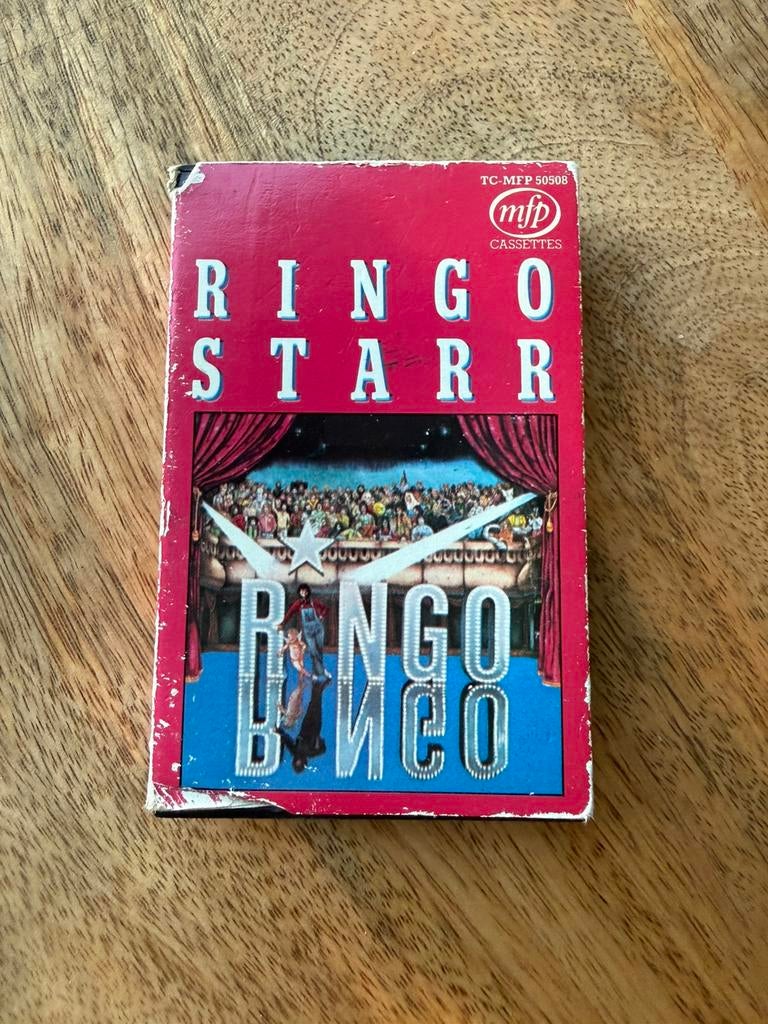Ringo Starr - Ringo cassette, Cd's en Dvd's, Cassettebandjes, Zo goed als nieuw, Pop, 2 t/m 25 bandjes, Ophalen of Verzenden