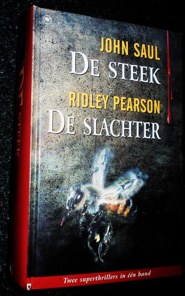 Thrillers in één HC band, van John Saul en Ridley Pearson!!!, Ophalen of Verzenden, Gelezen