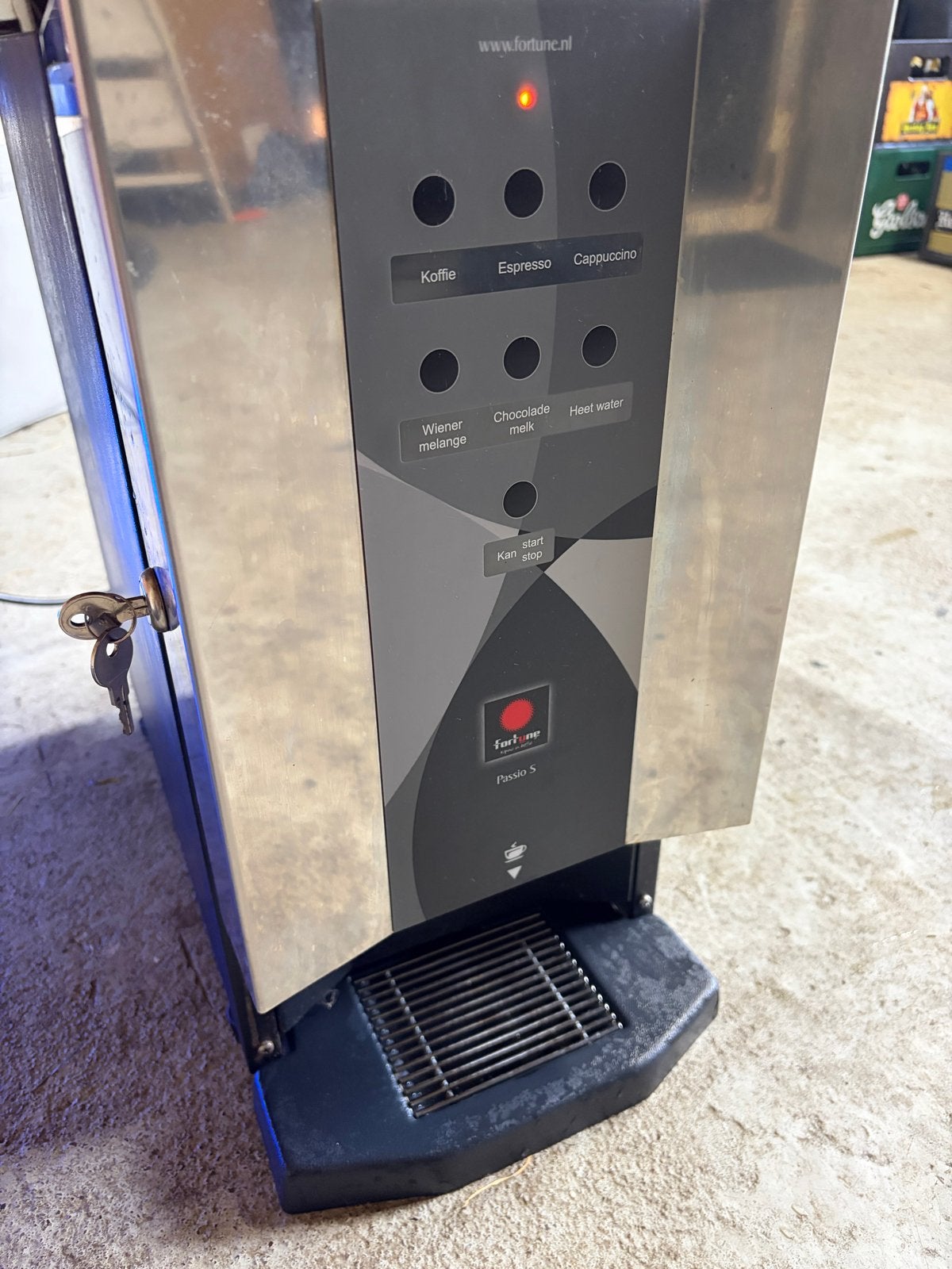 Fortune Passio S Koffiezetapparaat, Ophalen, Gebruikt, 10 kopjes of meer, Koffiemachine