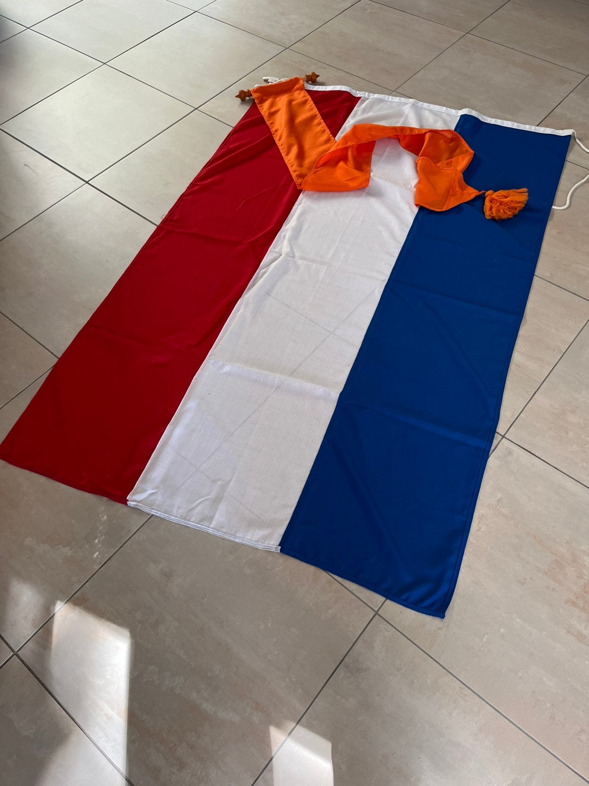 Vlag met wimpel, Ophalen of Verzenden, Zo goed als nieuw