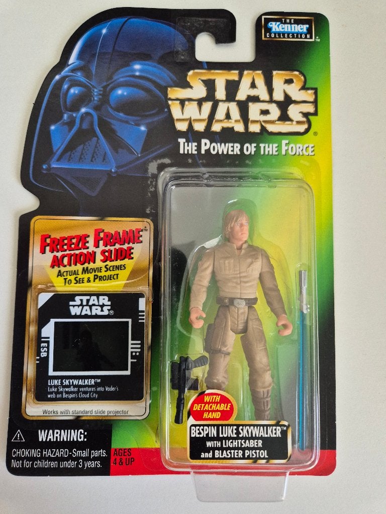 Star Wars POTF FF Bespin Luke Skywalker - Error car, Ophalen of Verzenden, Nieuw, Actiefiguurtje