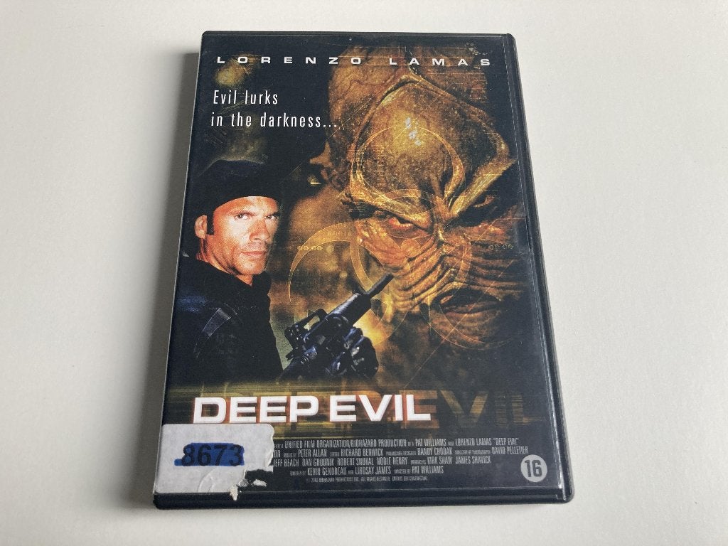 Deep Evil - Lorenzo Lamas DVD Horror dvd, Vanaf 16 jaar, Ophalen of Verzenden, Zo goed als nieuw, Nederlands