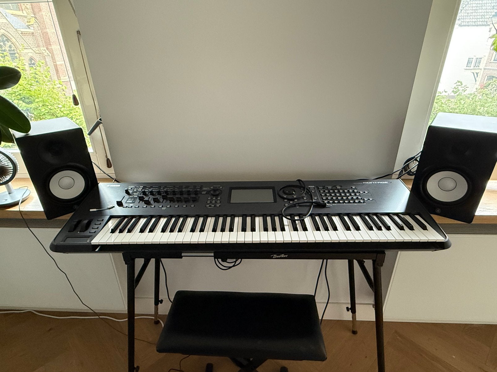 Mooie Yamaha Montage 7, Ophalen, Yamaha, Zo goed als nieuw, Met standaard