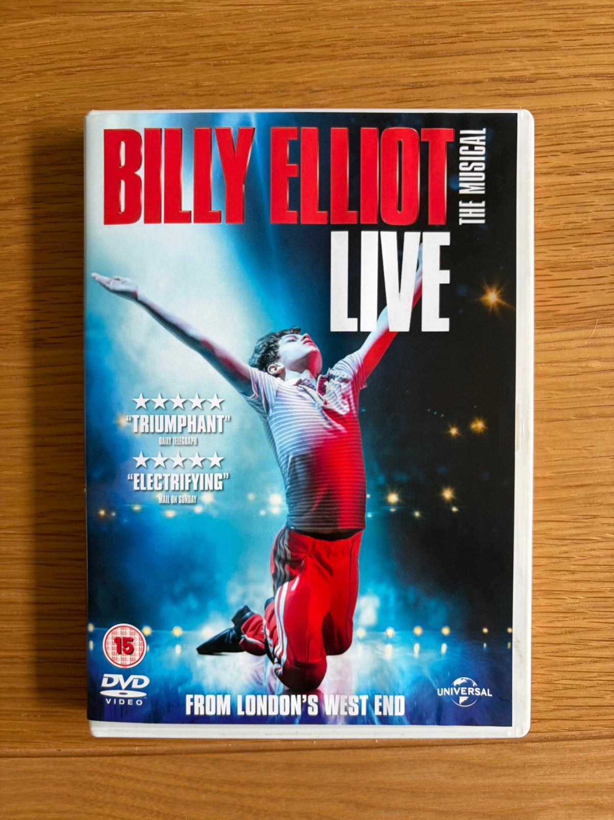 Billy Elliot volledige West End musical op dvd, Alle leeftijden, Ophalen of Verzenden, Zo goed als nieuw