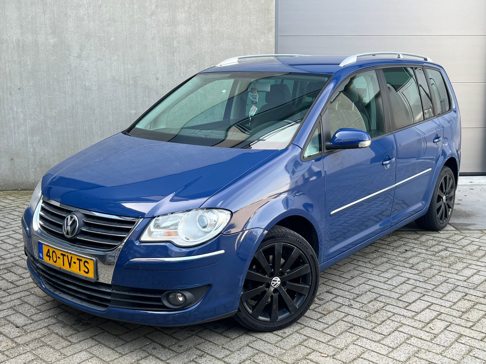 Goedrijdende Luxe Volkswagen Touran 1.4 TSI 140PK/AC/NAP/APK, Auto's, Voorwielaandrijving, Stof, 4 cilinders, Blauw