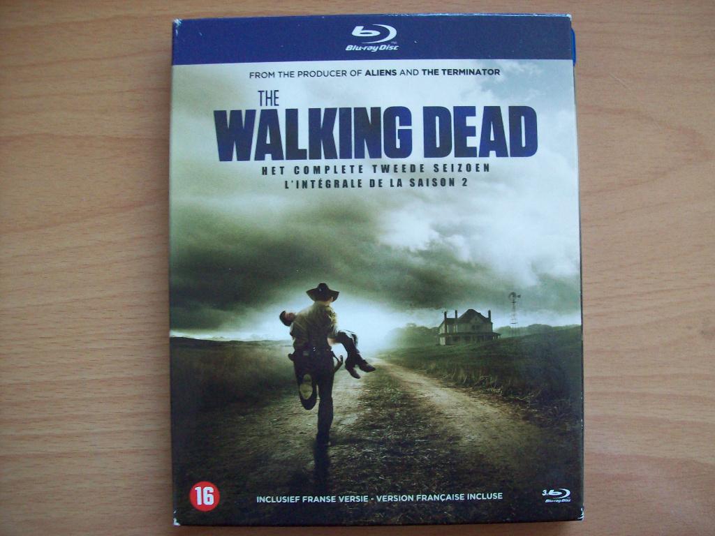 The Walking Dead, Seizoen 2 (3-Disc, Blu-ray), Ophalen of Verzenden, Zo goed als nieuw, Horror, Boxset
