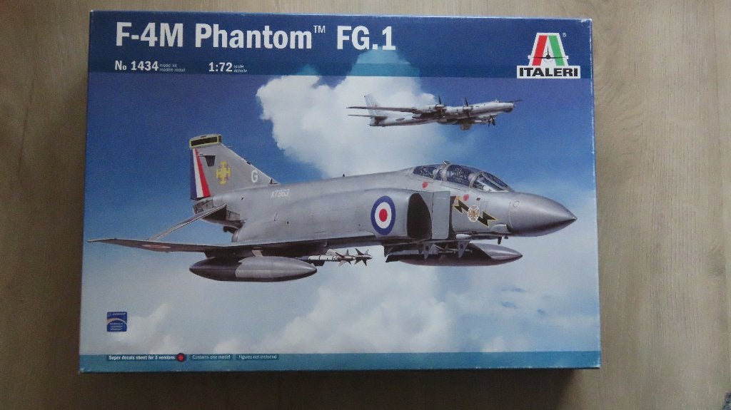 F-4M Phantom FG.2 Italeri (Fujimi-mal) 1/72, Hobby en Vrije tijd, Modelbouw | Vliegtuigen en Helikopters, 1:72 tot 1:144, Italeri