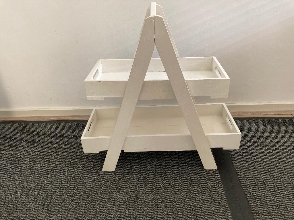 Etagère wit hout - Riverdale, Ophalen of Verzenden, Zo goed als nieuw