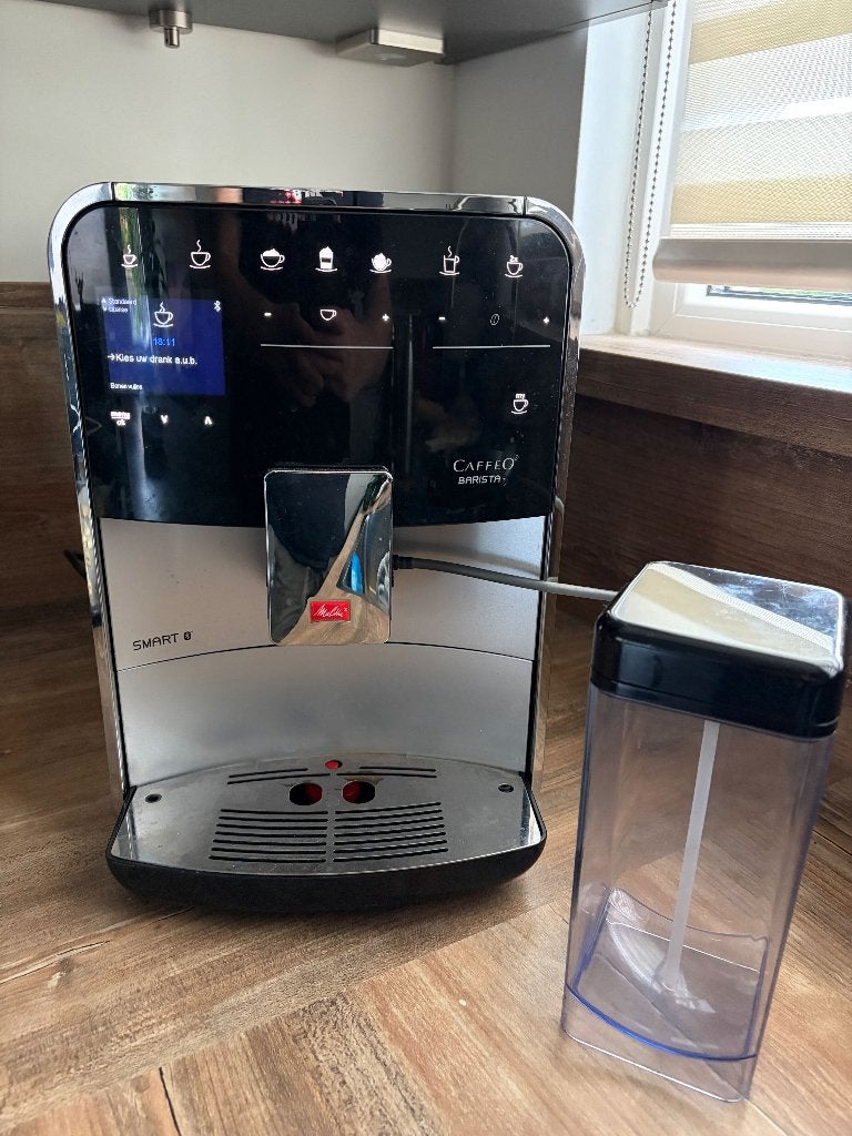 TOPSTAAT Melitta Barista T – Nieuwe zetgroep, Afneembaar waterreservoir, 10 kopjes of meer, Ophalen of Verzenden, Gemalen koffie
